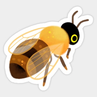 Honey bee 5 Sticker